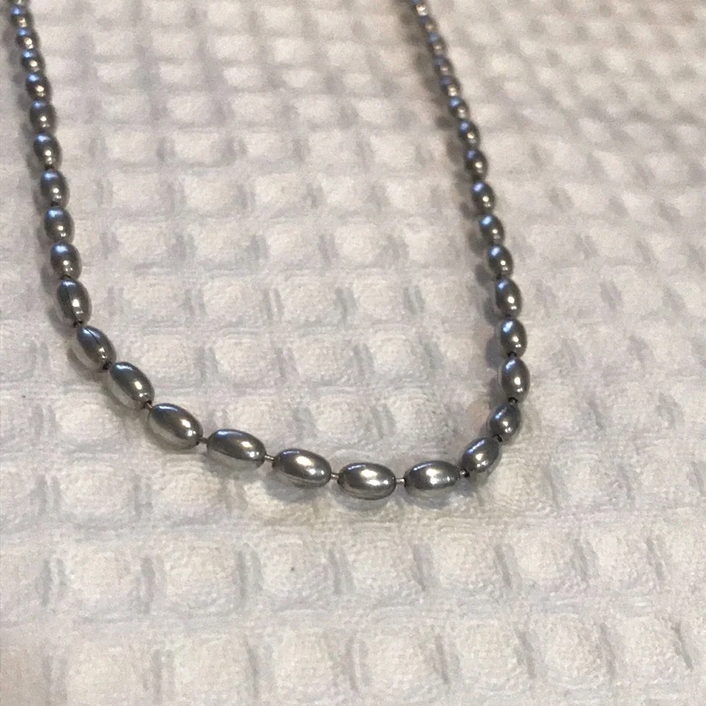 Vintage Sterling Necklace - Picture 3 of 8